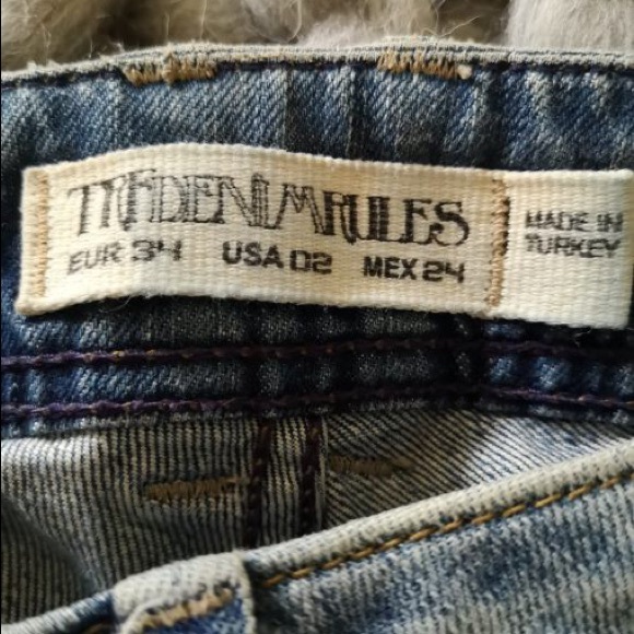 Bleu jeans Zara trf denim - Picture 5 of 6